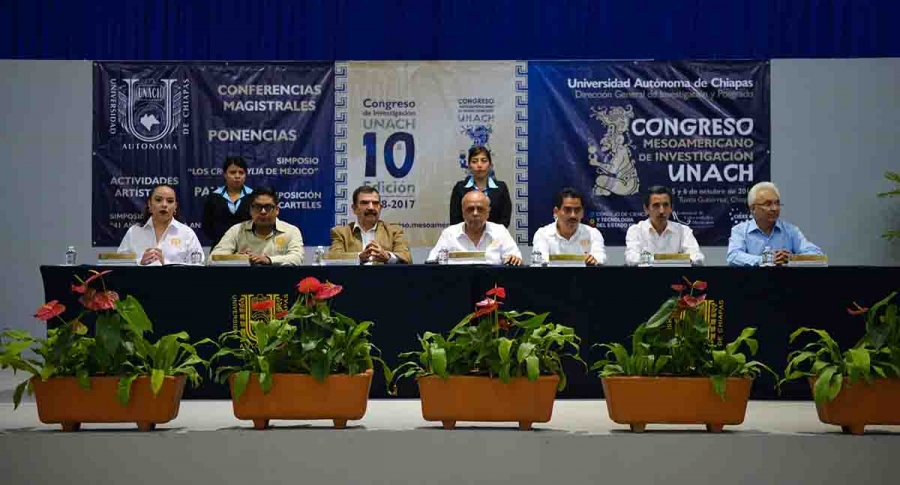Congrega UNACH a especialistas nacionales y extranjeros en el Congreso Mesoamericano de Investigación