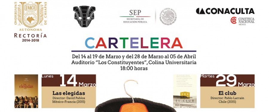 Será UNACH sede de la 59 Muestra Internacional de Cine de la Cineteca Nacional