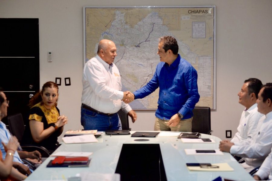 Suscribe UNACH convenio de colaboración con la Secretaria  de Obras Públicas de Chiapas
