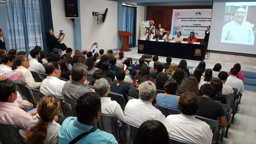 Fue UNACH sede del Octavo Congreso Nacional de Investigación “Empresas  Familiares y Desarrollo Regional”