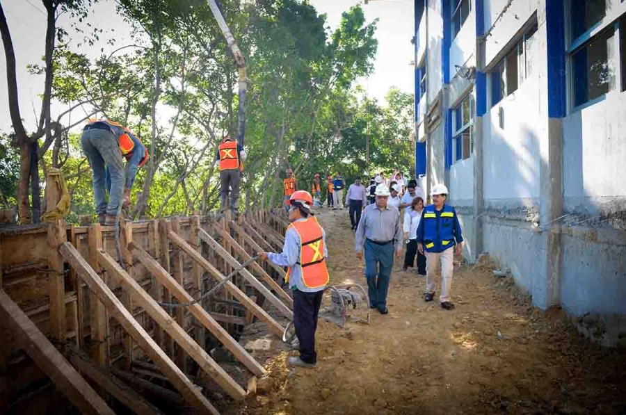 Construyen en la UNACH nuevos espacios para beneficio de la Facultad de Lenguas Tuxtla