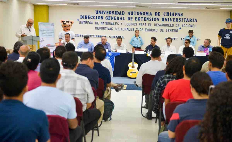 Fortalece Administración Central de la UNACH la operatividad de sus Unidades Académicas
