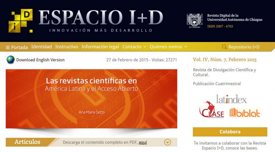  Espacio I+D, Innovación más Desarrollo