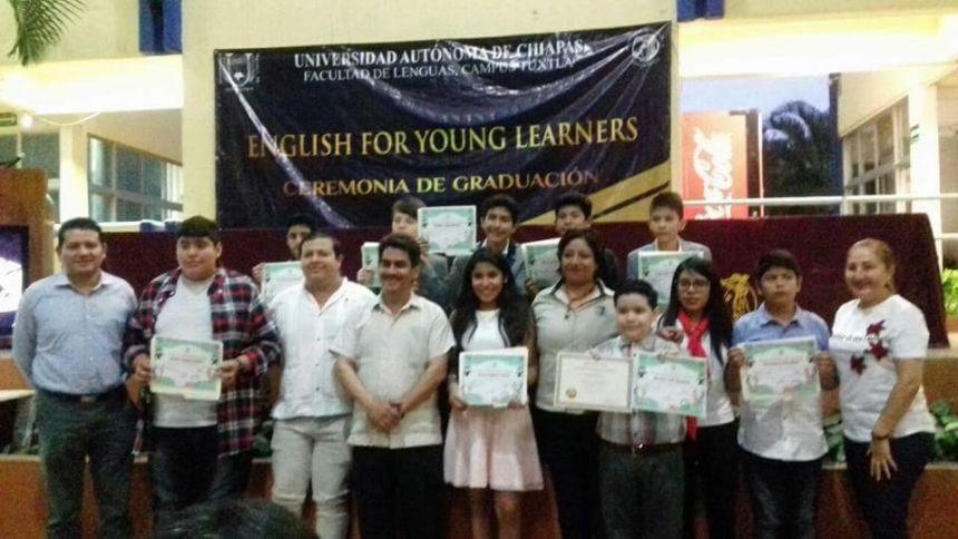 En la UNACH Egresa la segunda generación del Curso “English For Young Learners”