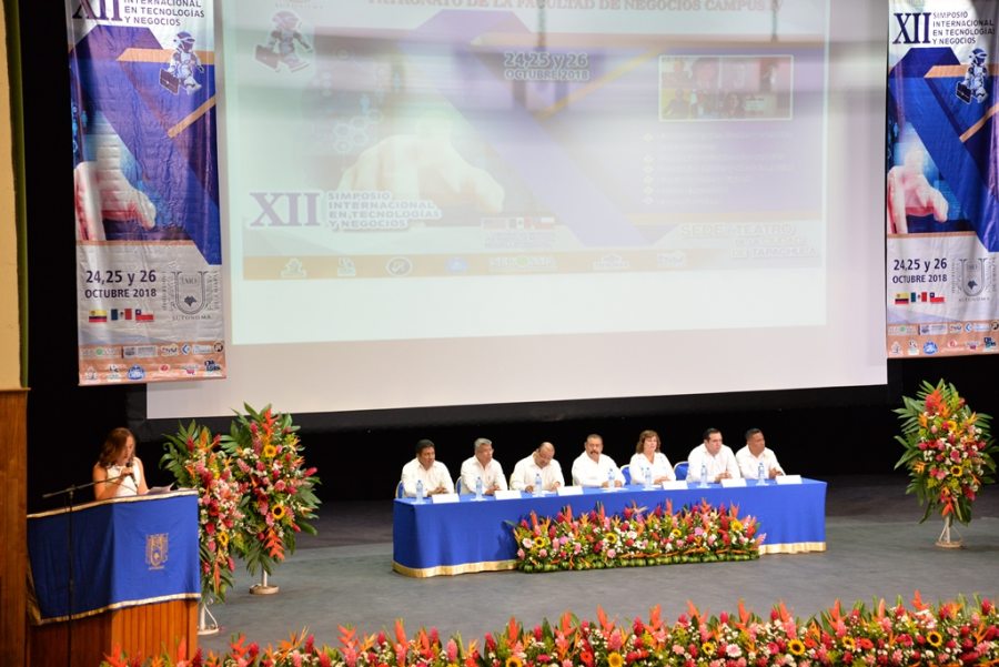 En el Campus IV Realizó UNACH el XII Simposio Internacional en Tecnologías y Negocios 2018