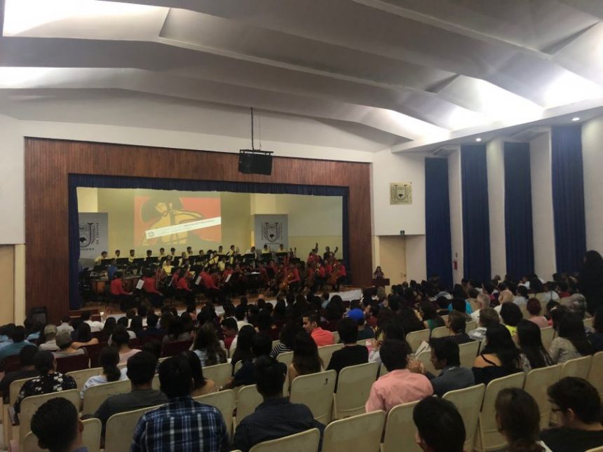 Se presenta en la UNACH la Orquesta Sinfónica Esperanza Azteca Chiapas Tuxtla Gutiérrez