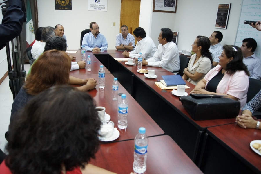 Invita JVE a Comité Ejecutivo Electo del SPAUNACH a trabajar juntos a favor de la calidad de la educación  