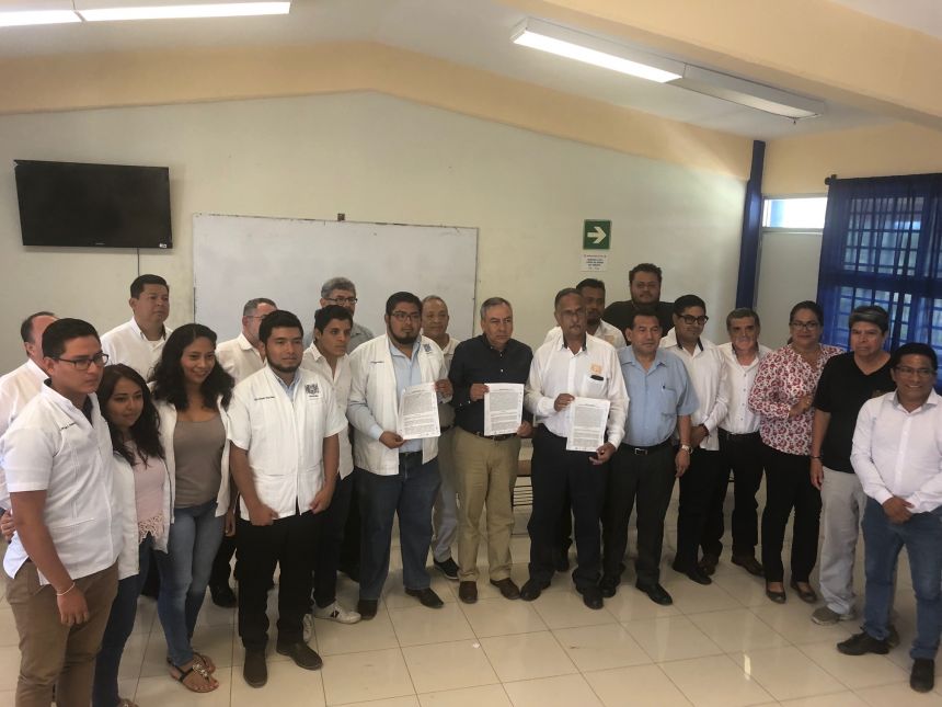 Acuerdan Administración Central de la UNACH y la Escuela de Ciencias Químicas redoblar esfuerzos en favor de la calidad académica
