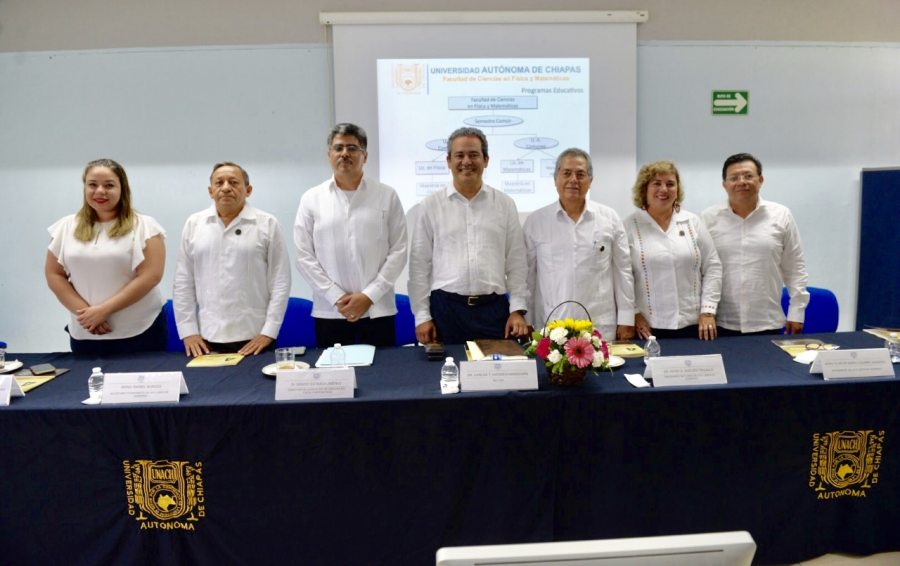 Distinguen la calidad académica y la vinculación internacional a la Facultad de Ciencias en Física y Matemáticas de la UNACH