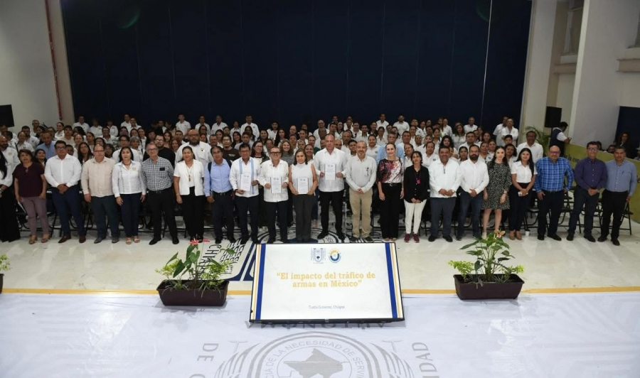 Realizó UNACH el Foro sobre el impacto del tráfico de armas en México