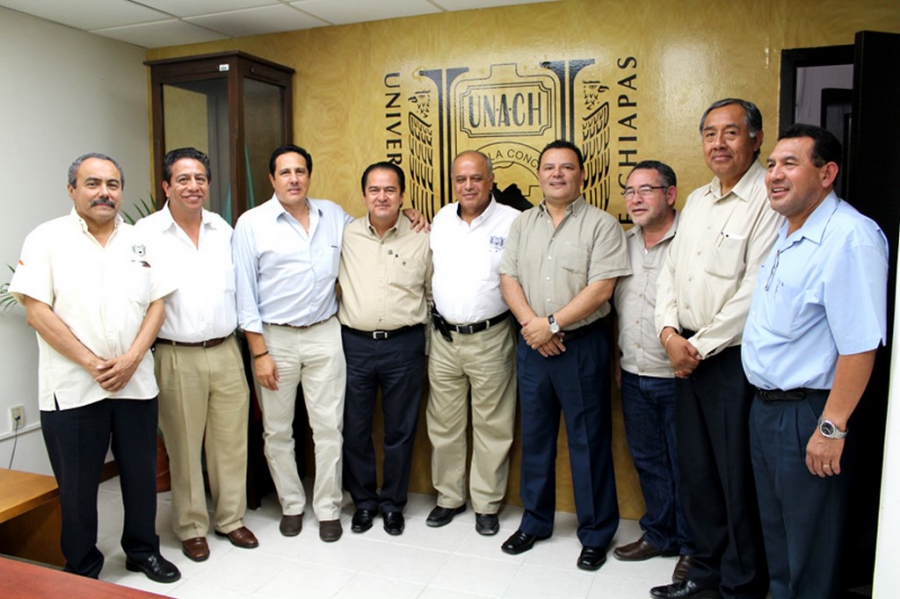 Designa Rector de la UNACH, Carlos Eugenio Ruiz Hernández a Gonzalo López Aguirre como Coordinador General del CEMESAD-UNACH
