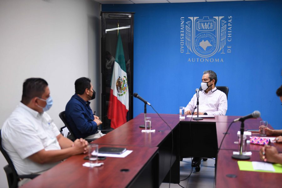 UNACH e ICHEJA acuerdan sumar esfuerzos en favor de la educación y bienestar de los jóvenes