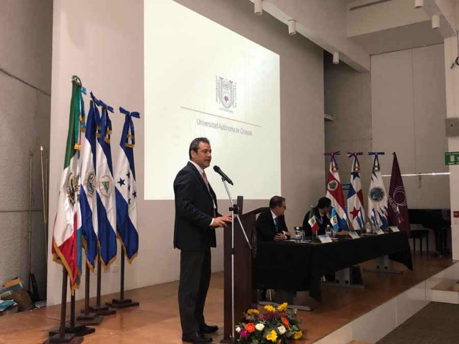Participa UNACH en el Encuentro de Rectores de las Universidades de México y Centroamérica celebrado en Guatemala