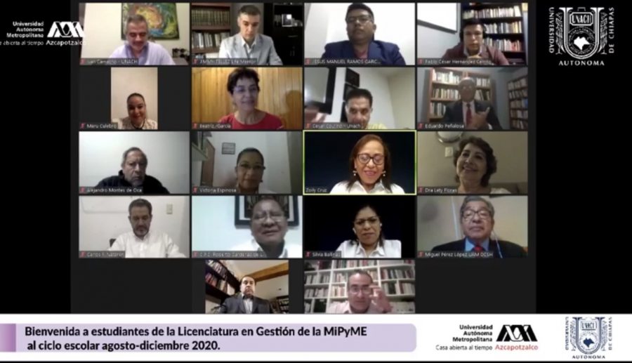 Dan bienvenida a programa académico que ofertan de manera virtual UNACH y la UAM