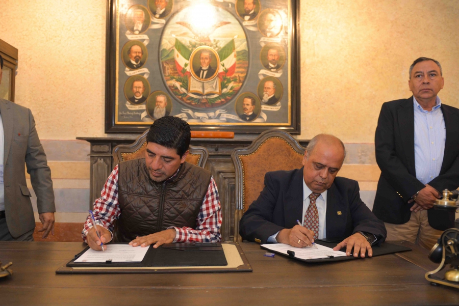 Acuerdan UNACH y el Ayuntamiento de San Cristóbal de las Casas emprender acciones para el desarrollo social