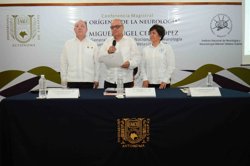 Extiende UNACH vínculos de cooperación con Instituto Nacional de Neurología y Neurocirugía